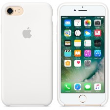  IPHONE 7  SILCONE CASE -WHITE 